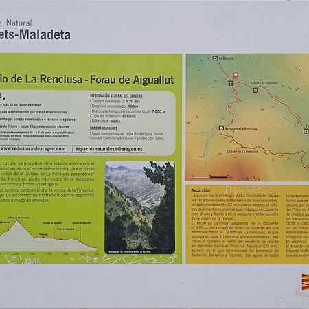 Apartamento Villacampa 1 Benasque Bagian luar foto